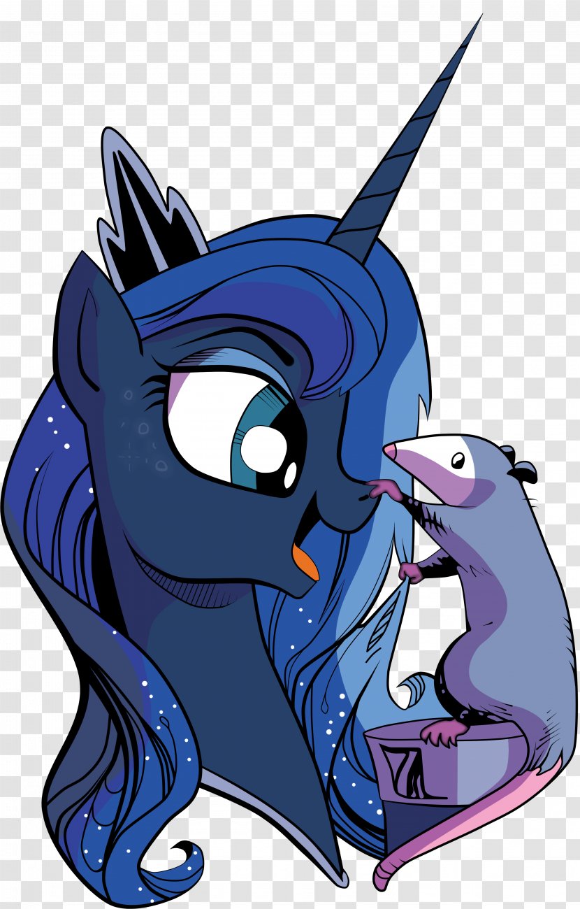 Princess Luna Celestia Pony Derpy Hooves Apple Bloom - Cartoon Transparent PNG