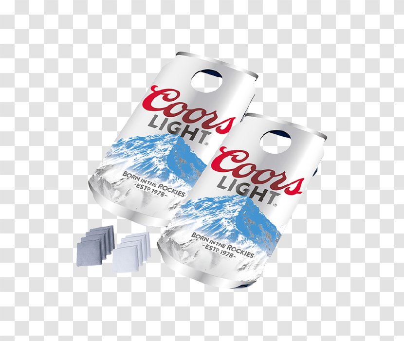 Cornhole Coors Brewing Company Light Bean Bag Chairs Game - Product Promotion Banner Material Download Transparent PNG
