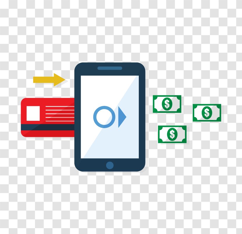 Smartphone Payment - Gratis - Abstract Vector Mobile Consumer Schematic Transparent PNG
