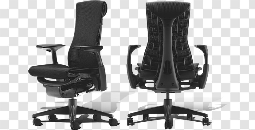 Eames Lounge Chair Herman Miller Aeron Office & Desk Chairs Transparent PNG