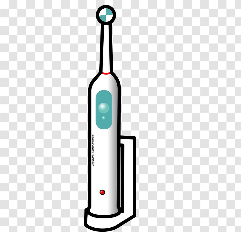 Electric Toothbrush Tooth Brushing Clip Art - Bathroom - Clothes For Airing Transparent PNG