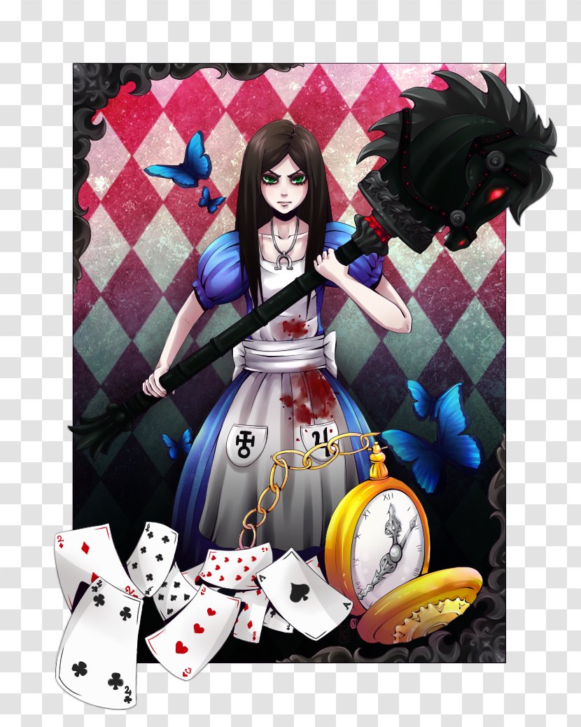Alice: Madness Returns American McGee's Alice Video Game Cheshire Cat Wonderland - Watercolor - Silhouette Transparent PNG