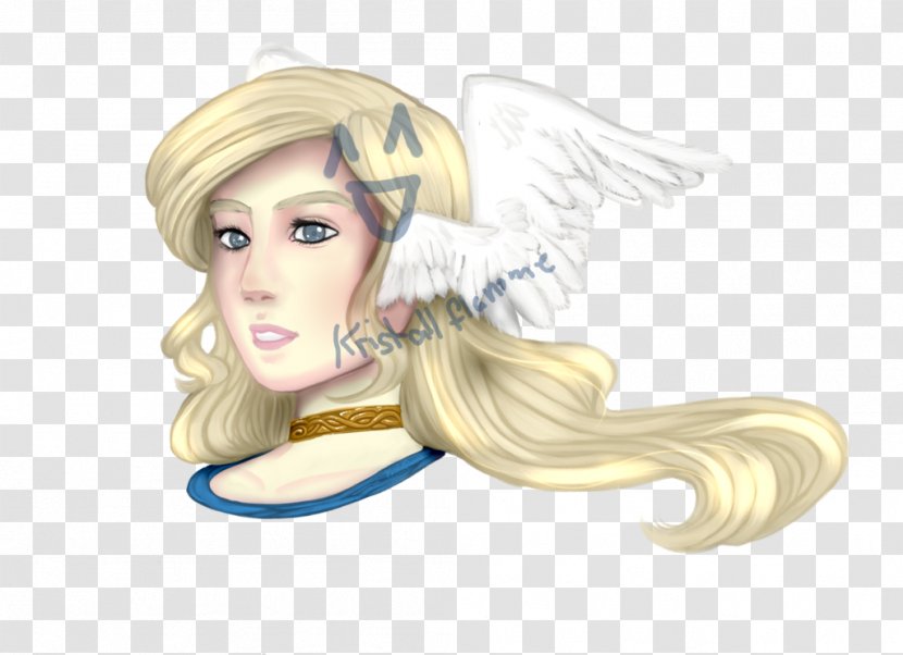 Fairy Cartoon Blond Figurine - Ear Transparent PNG