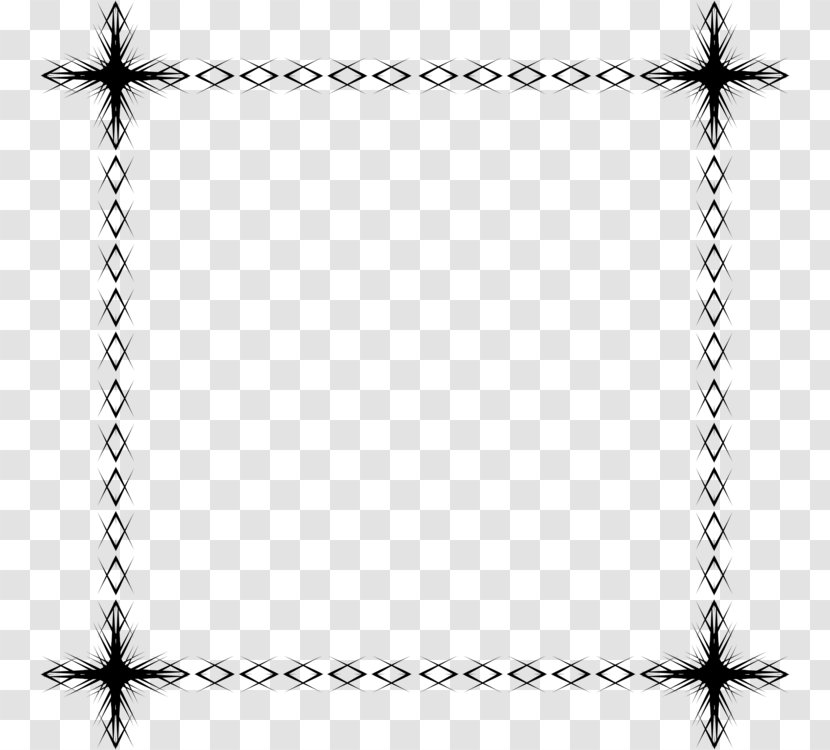 Black And White Frame - Picture - Rectangle Transparent PNG