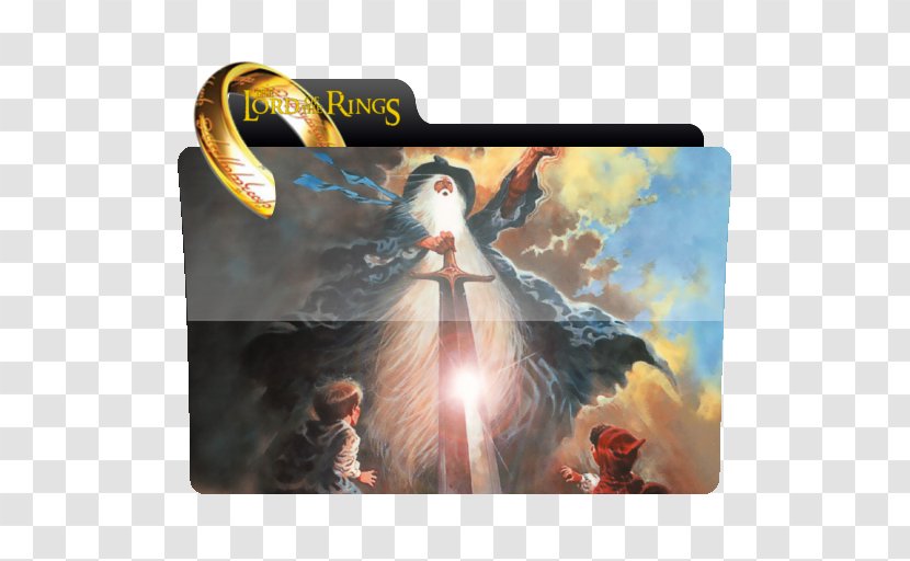 The Lord Of Rings Gandalf Frodo Baggins Film Animation Transparent PNG