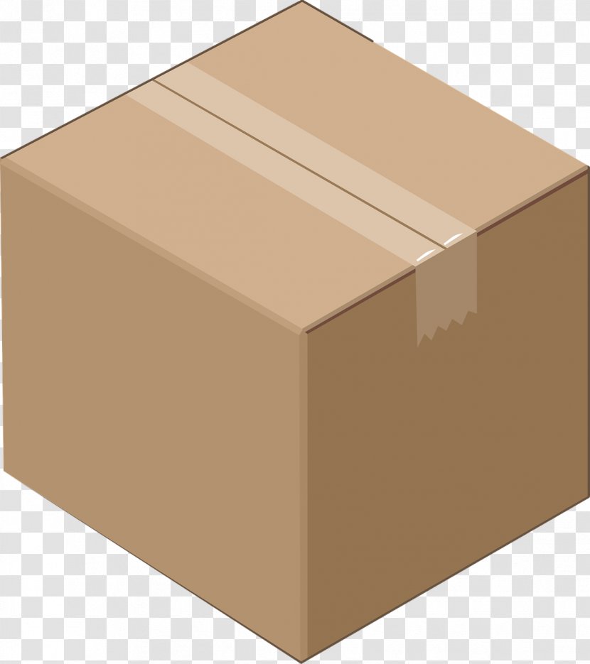 Paper Cardboard Box Corrugated Fiberboard Clip Art - Decorative Transparent PNG