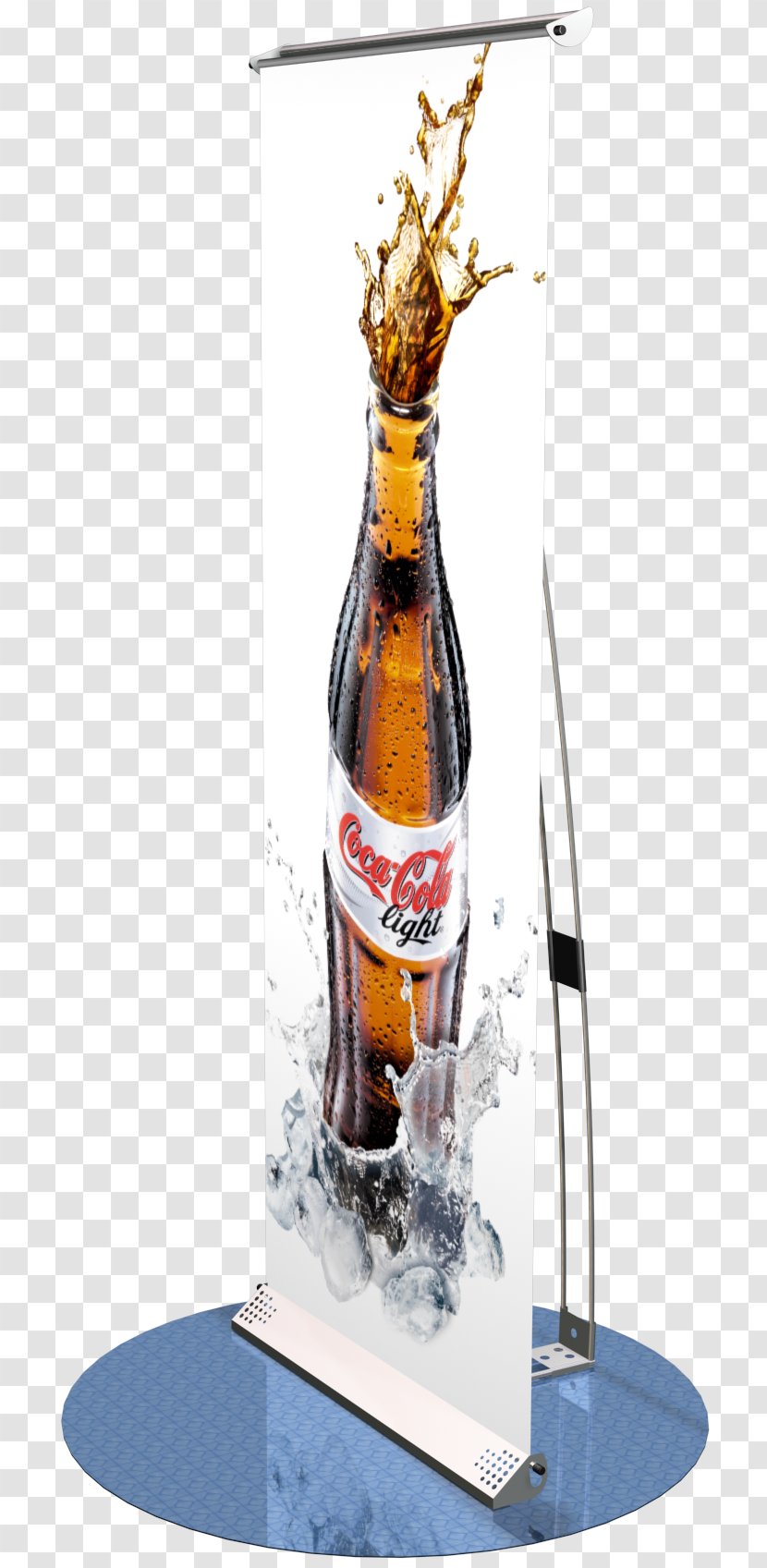 Glass Bottle Beer Fizzy Drinks - Flower Transparent PNG