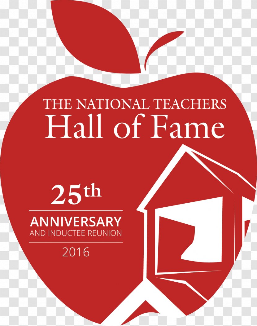 National Teachers Hall Of Fame Education Logo - Brand Transparent PNG