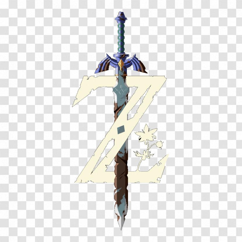 The Legend Of Zelda: Breath Wild A Link Between Worlds Nintendo Master Sword - Watercolor - Zelda Transparent PNG