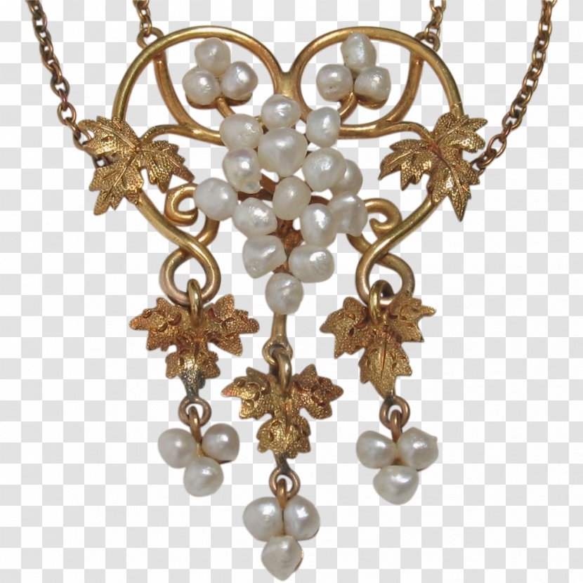 Earring Necklace Jewellery Charms & Pendants Pearl - Fashion Accessory - Baroque Transparent PNG