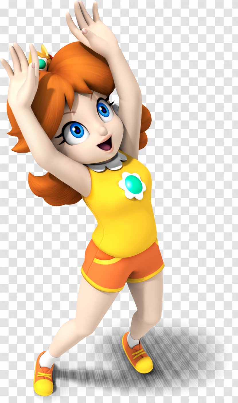 Mario Sports Mix Princess Daisy Peach Wii - Sonic At The Olympic Games Transparent PNG