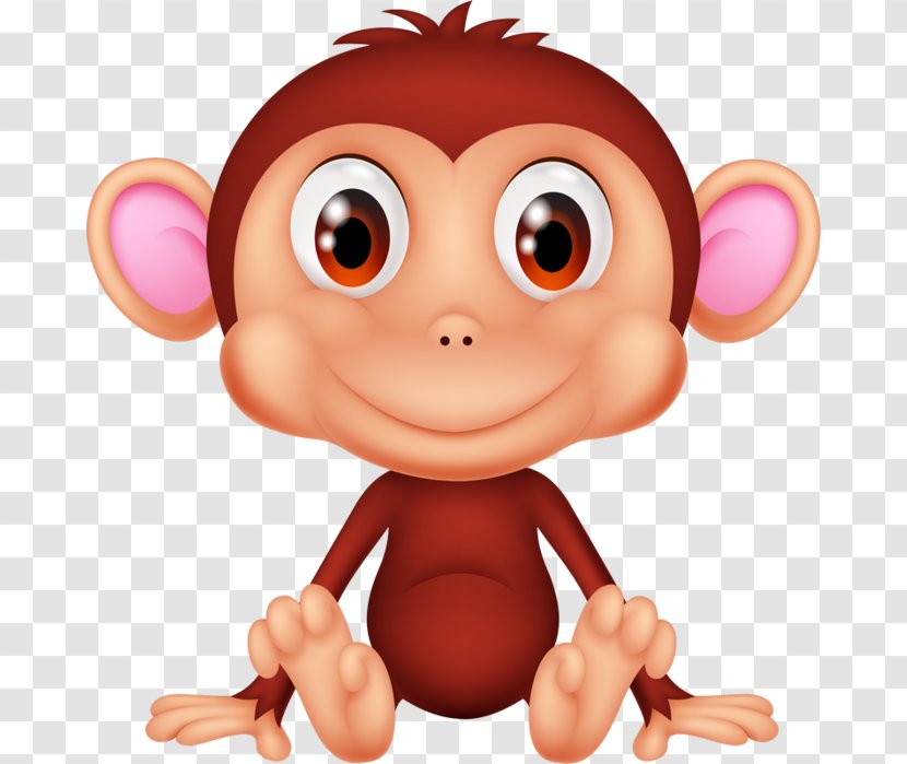 Royalty-free Photography Cartoon - Smile - Monkey Transparent PNG