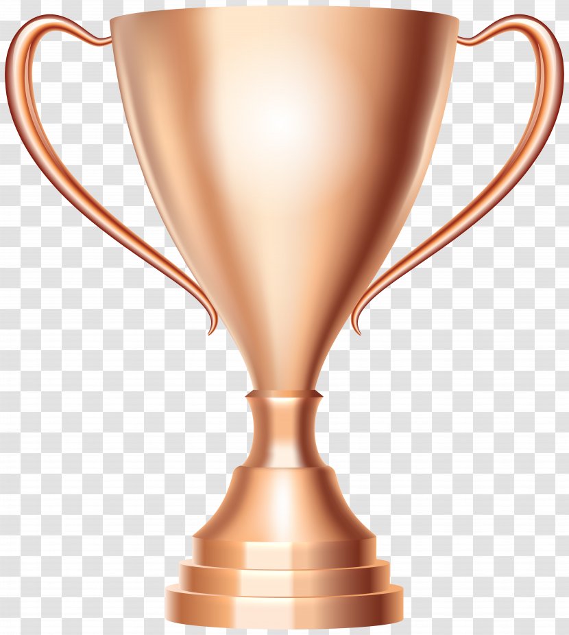 Trophy Cup Award Silver Clip Art - Ribbon - Bronze Transparent Image Transparent PNG