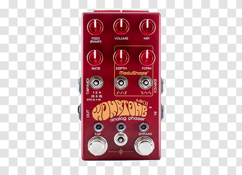 Phaser Effects Processors & Pedals Electric Guitar Distortion - Cartoon Transparent PNG
