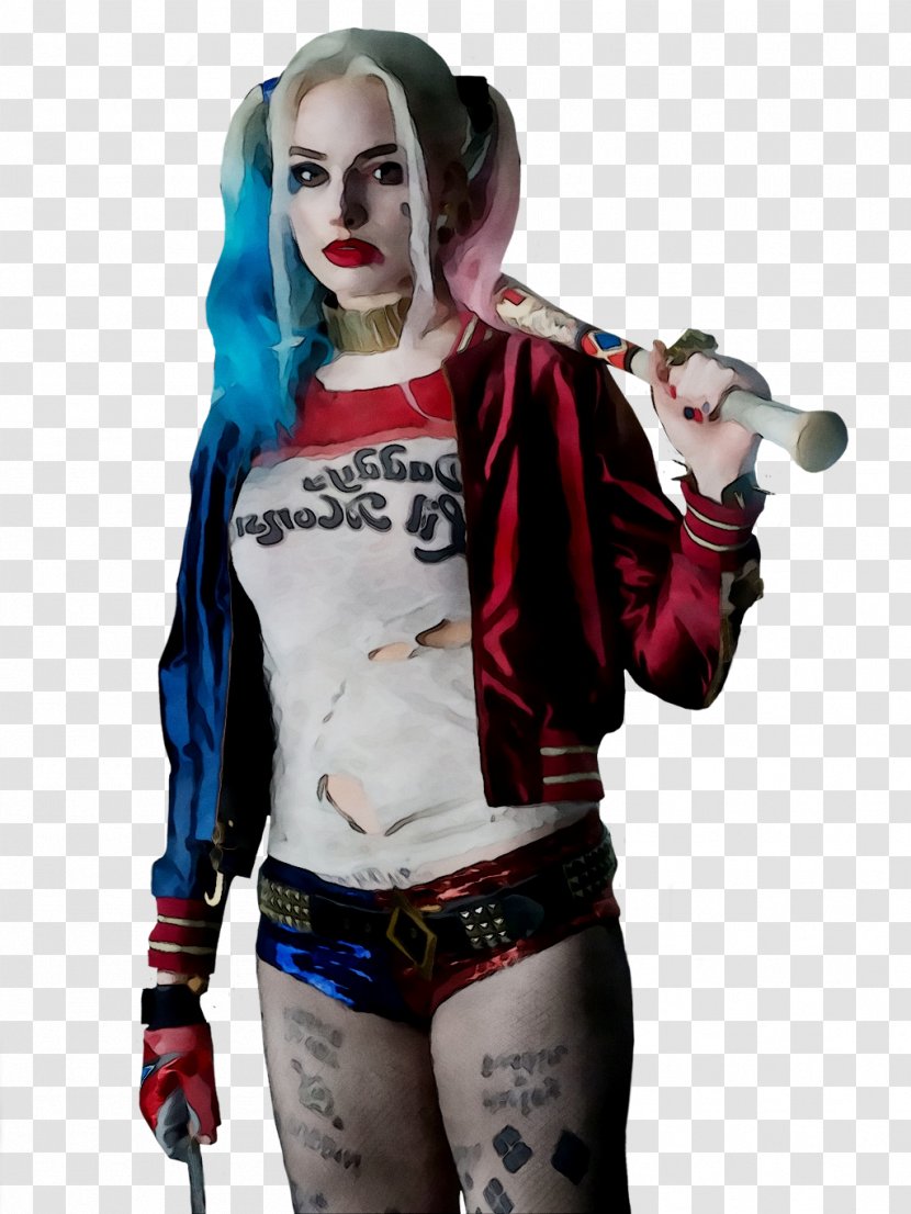 Harley Quinn Suicide Squad Costume Coat Jacket - Motorcycle Transparent PNG