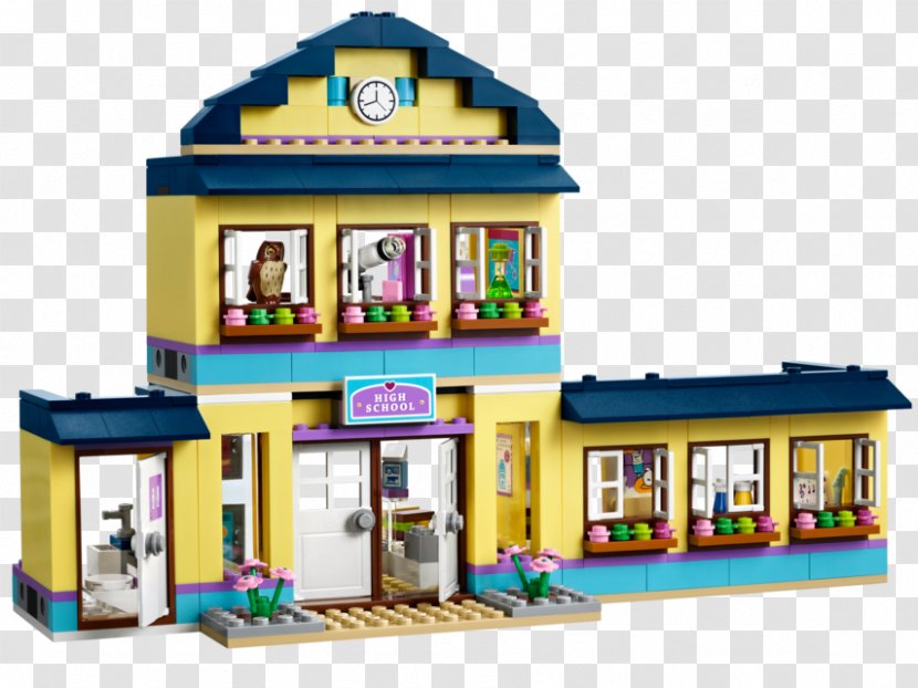 Brickworld Lego House Hamleys LEGO Friends 41005 Heartlake High - Dollhouse - Toy Transparent PNG