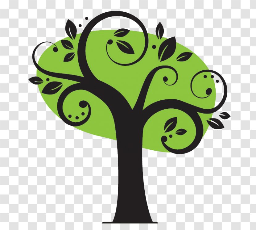 Green Clip Art Tree Leaf Plant - Stem - Logo Transparent PNG