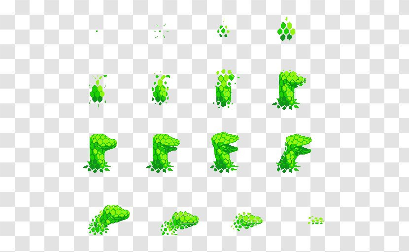 Sprite Animation OpenGameArt.org Pixel Art 2D Computer Graphics - Opengameartorg - Snakes Transparent PNG