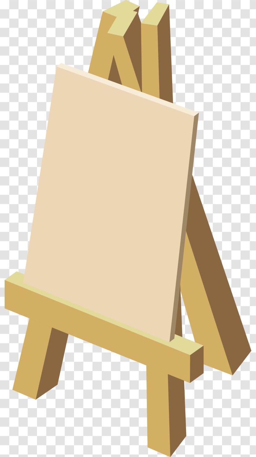 Pony Easel Painting Art - Canvas Transparent PNG