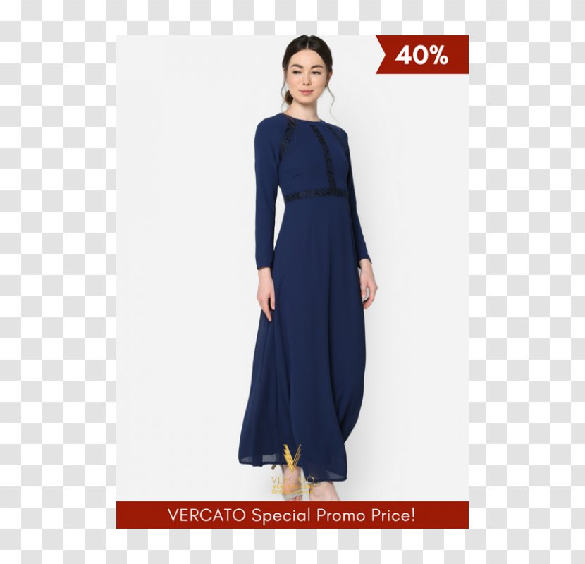 Gown Baju Kurung Robe Formal Wear Cocktail Dress - Lace - Special Offer Blue Transparent PNG