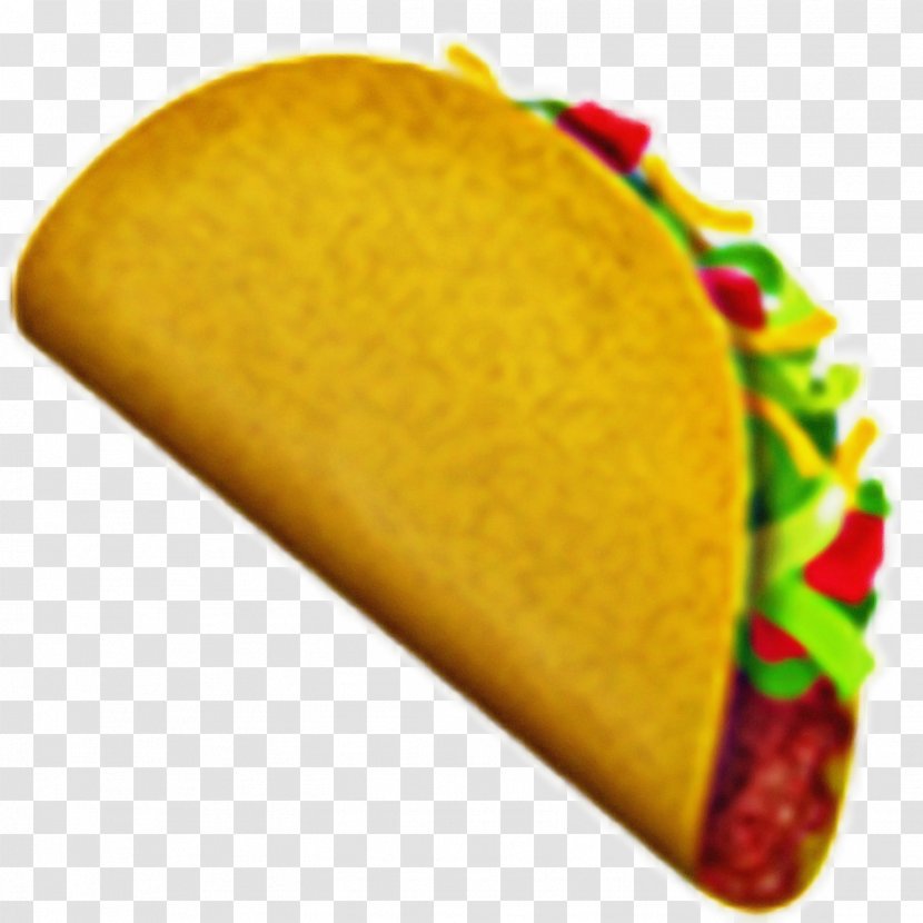Iphone Emoji - Apple Color - Yellow Taco Bell Transparent PNG
