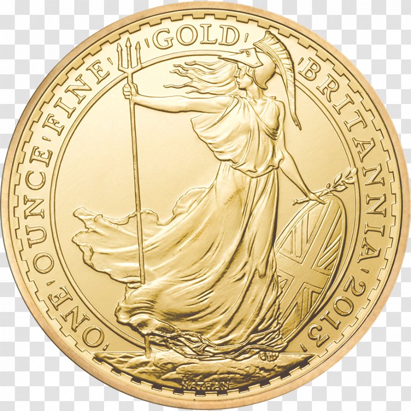 Royal Mint Perth Britannia Bullion Coin - Gold - Coins Transparent PNG
