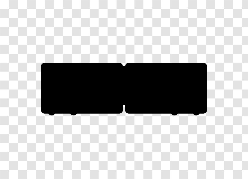 Rectangle - Black M - Angle Transparent PNG