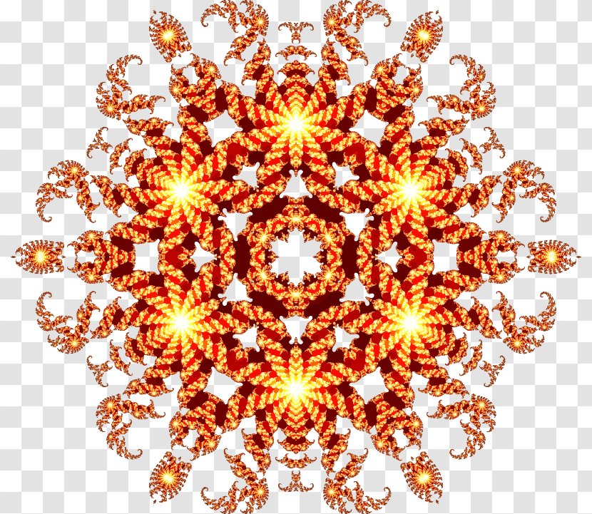 Fractal - Symmetry - Ornamental Transparent PNG