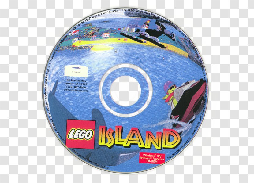Lego Island 2: The Brickster's Revenge Pirates Of Caribbean: Video Game Compact Disc - 2 Transparent PNG