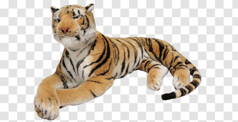 Tiger Stuffed Toy - Plush Transparent PNG
