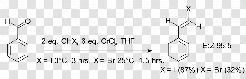 Takai Olefination Olefinierung Alkene Aldehyde Organic Chemistry - Symbol - Bromoform Transparent PNG