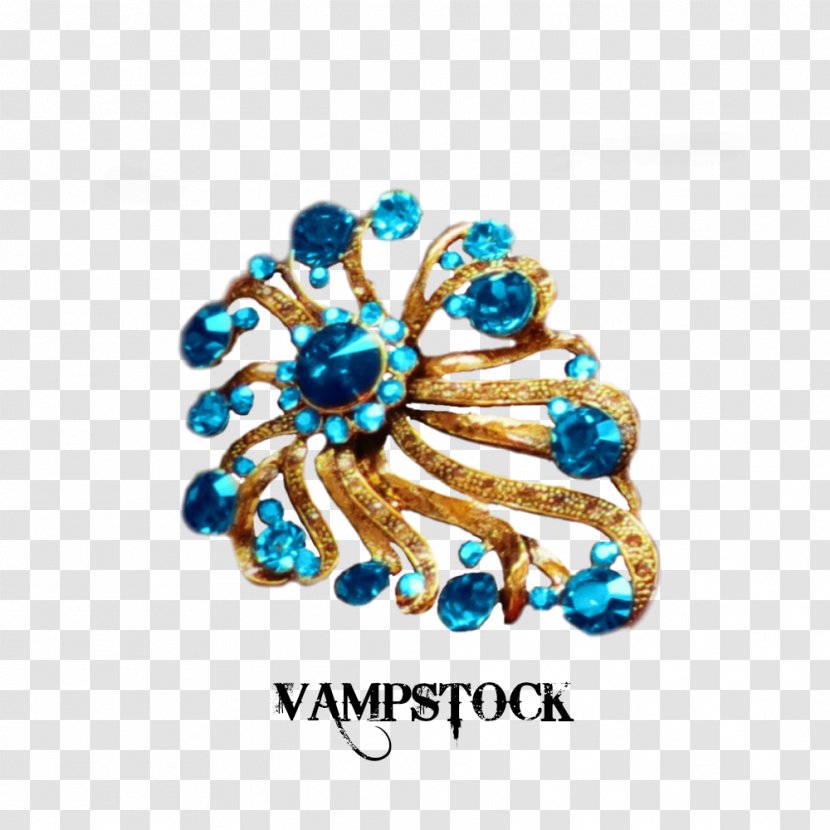Brooch Gold Turquoise Jewellery - Jewelry Making - Broch Transparent PNG