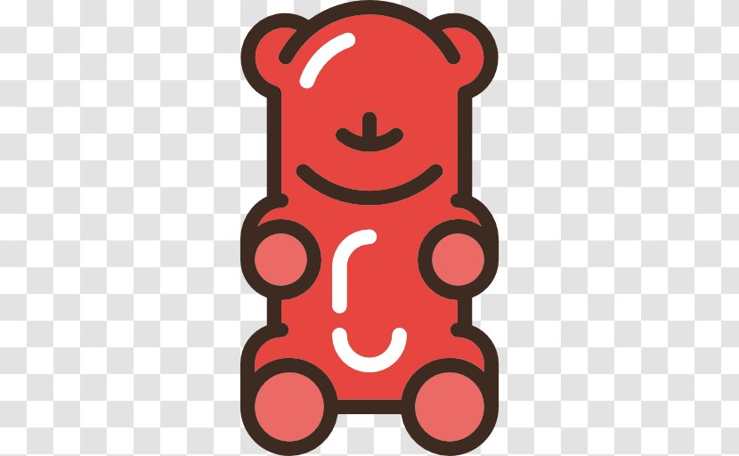 Gummy Bear Gummi Candy Icon - Cartoon Transparent PNG
