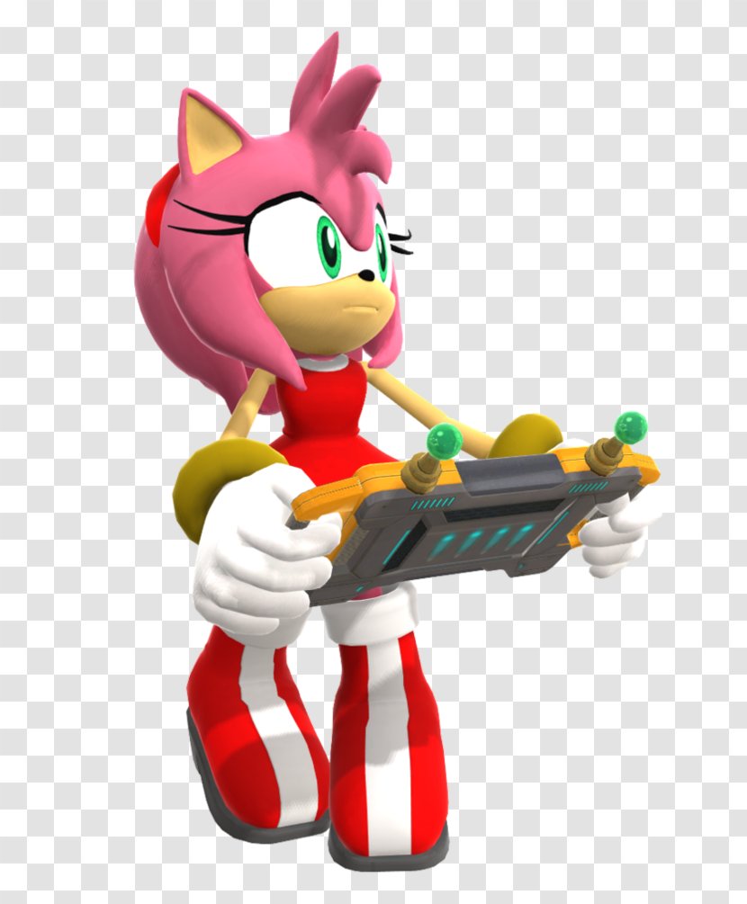 Sonic Lost World Rivals 2 Amy Rose Unleashed Metal - Charmy Bee - Knuckles The Echidna Transparent PNG