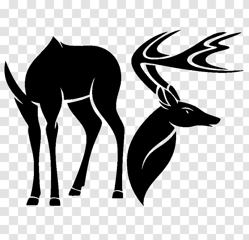 Red Deer White-tailed Antler - Fauna Transparent PNG
