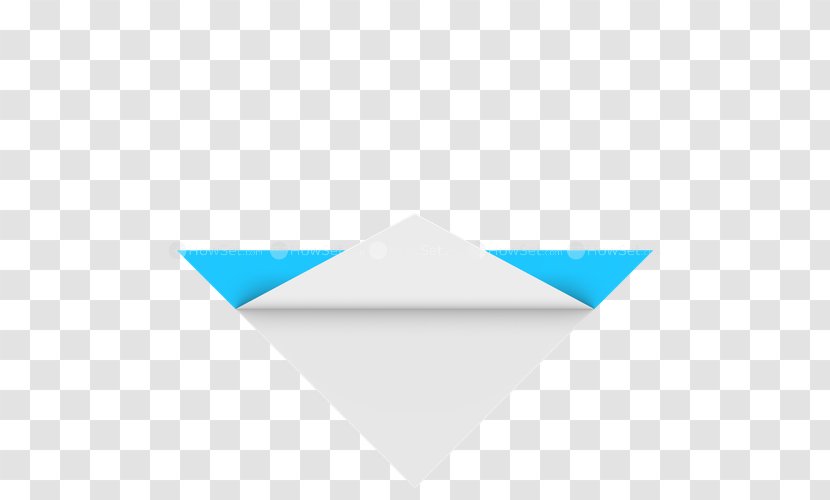 Line Product Design Triangle Graphics - Azure - Fold Paperrplane Transparent PNG