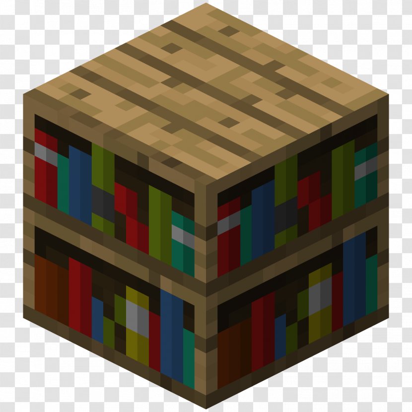 Minecraft: Pocket Edition Bookcase Mod - Minecraft - Block Transparent PNG