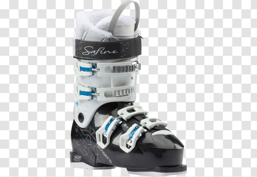 Ski Boots Shoe Safine Pearl 60 Skiing - White - Skiers Thumb Anatomy Transparent PNG
