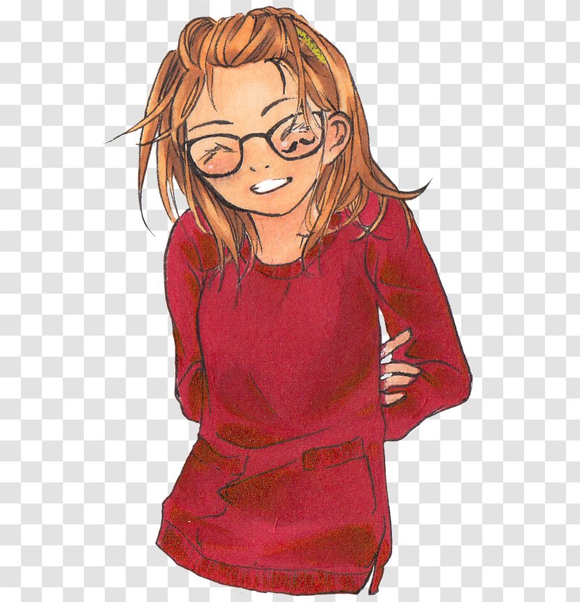 Human Behavior Cartoon Brown Hair - Dessin Caisse Claire Transparent PNG