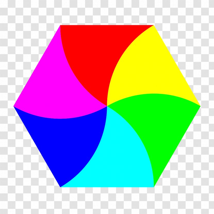 Hexagon Shape Clip Art - Triangle Transparent PNG