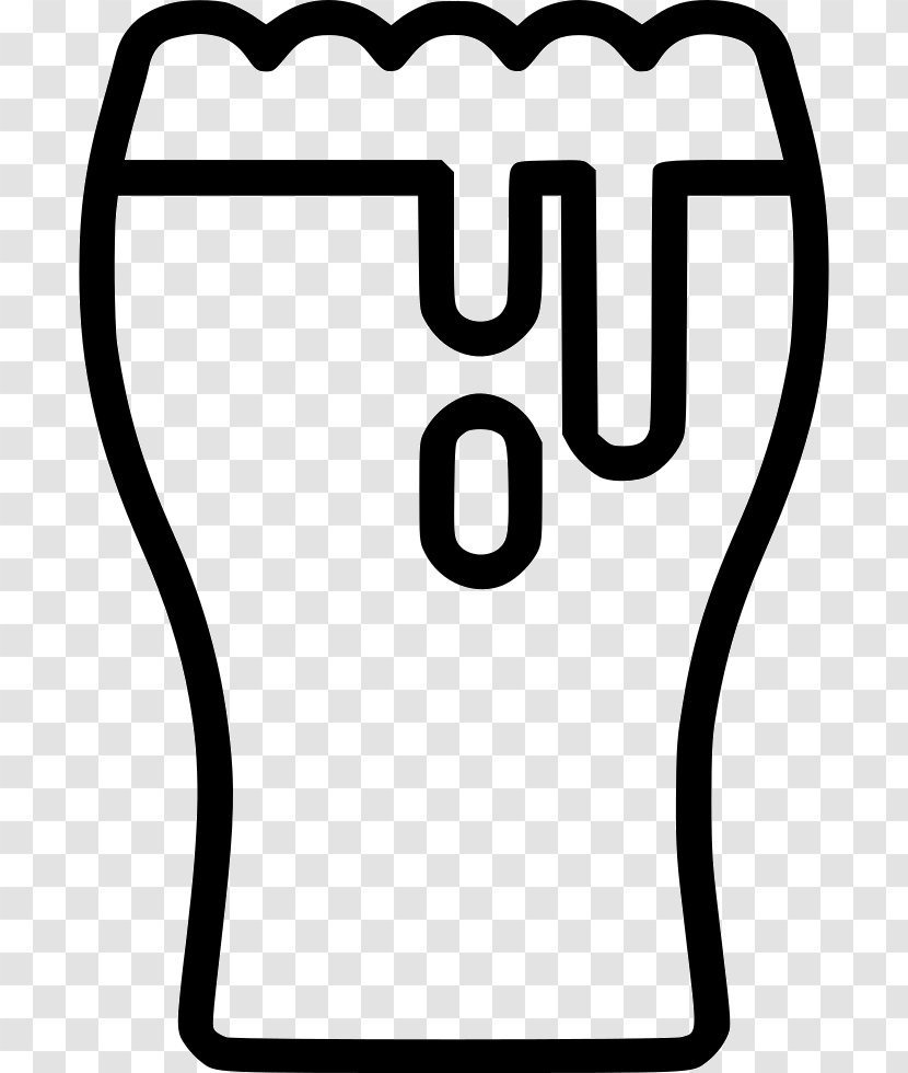 Beer Glasses Drink Craft - Black And White Transparent PNG