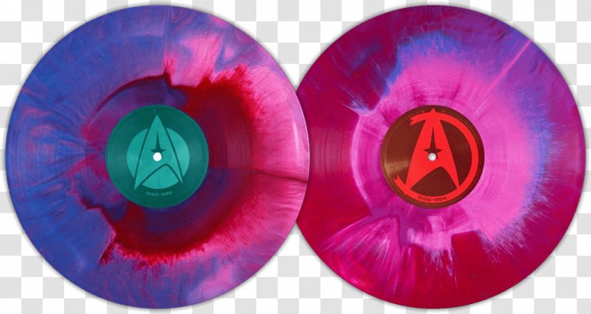 Star Trek Phonograph Record Soundtrack Mondo Red - Flower - James Horner Transparent PNG