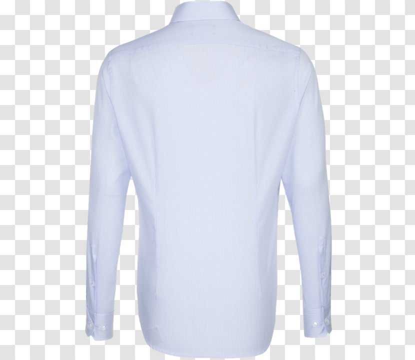 Sleeve Neck - White - Button Down Hemd Transparent PNG