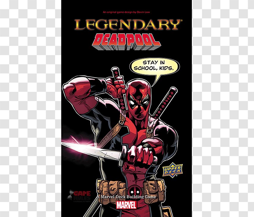 Deadpool Spider-Man Splendor Deck-building Game Marvel Universe - Action Figure Transparent PNG
