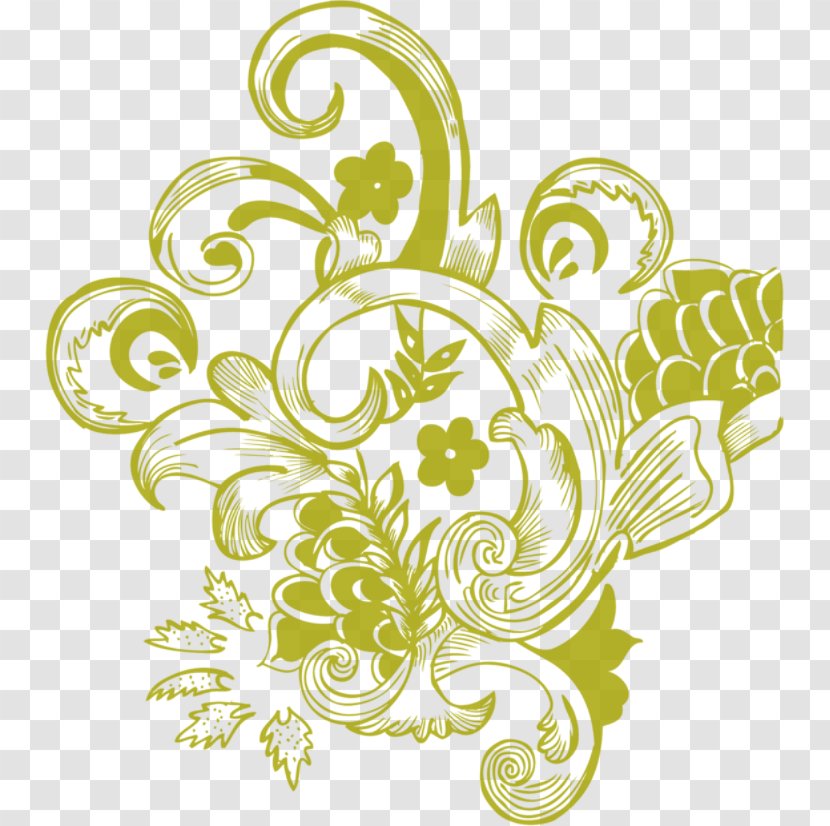 Drawing Ornament - Yellow - Design Transparent PNG