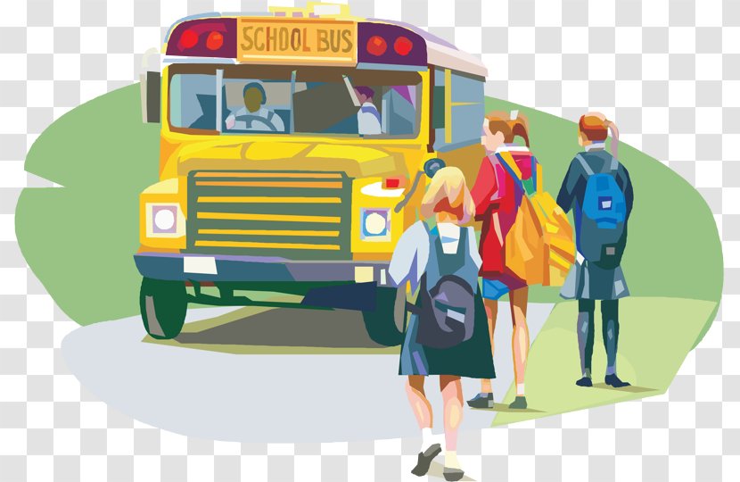 School Bus Monitor Transport Transparent PNG