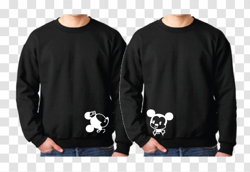 Minnie Mouse Mickey T-shirt Hoodie Donald Duck - Sleeve Transparent PNG