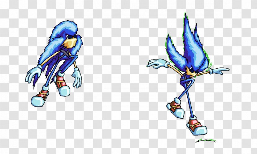 Sonic Jump Animation Sprite - Mecha - Jumping Character Transparent PNG