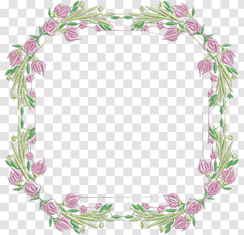 Picture Frames Flower Molding Floral Design - Color - Purple Invitation Transparent PNG