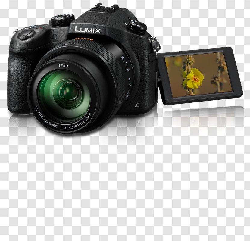 Lumix Bridge Camera Point-and-shoot Panasonic - Pointandshoot Transparent PNG